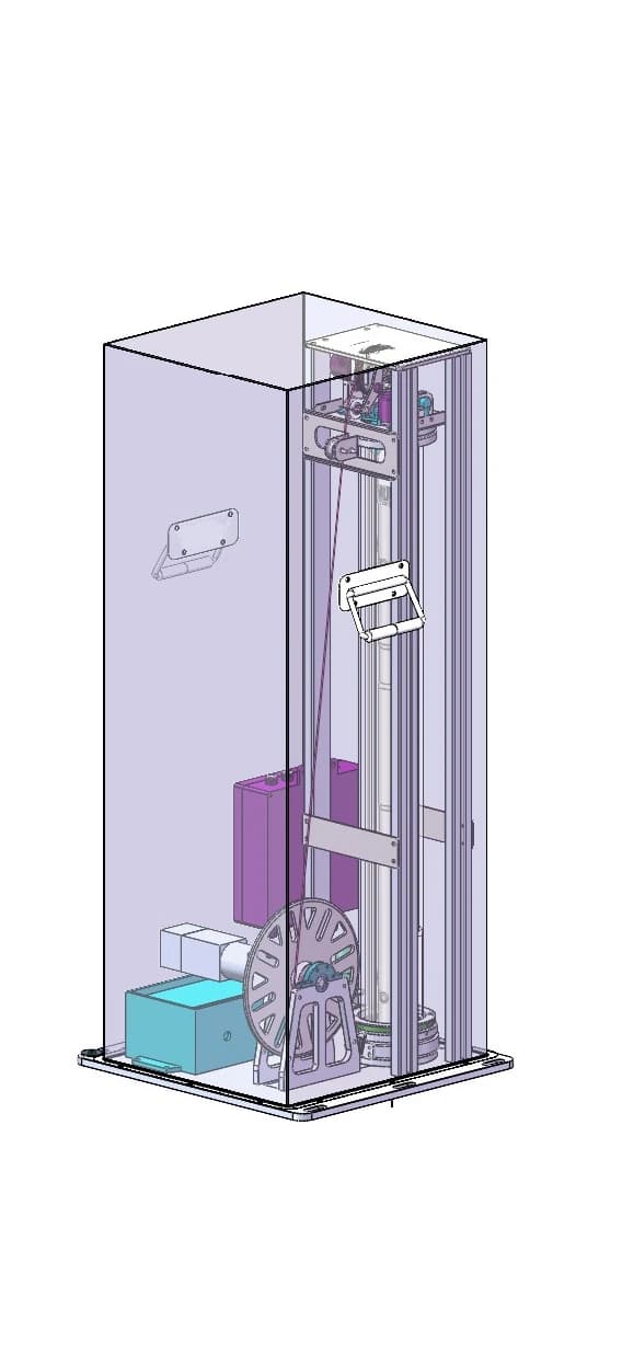 FC-L automated inclinometer and settlement monitoring unit.