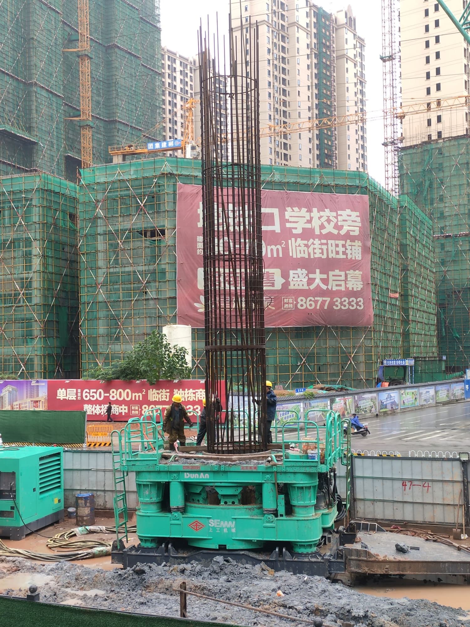 Changsha Wanjiali Expressway North Extension Elevated Bridge Pile Foundation Cast-in-Place Pile Project