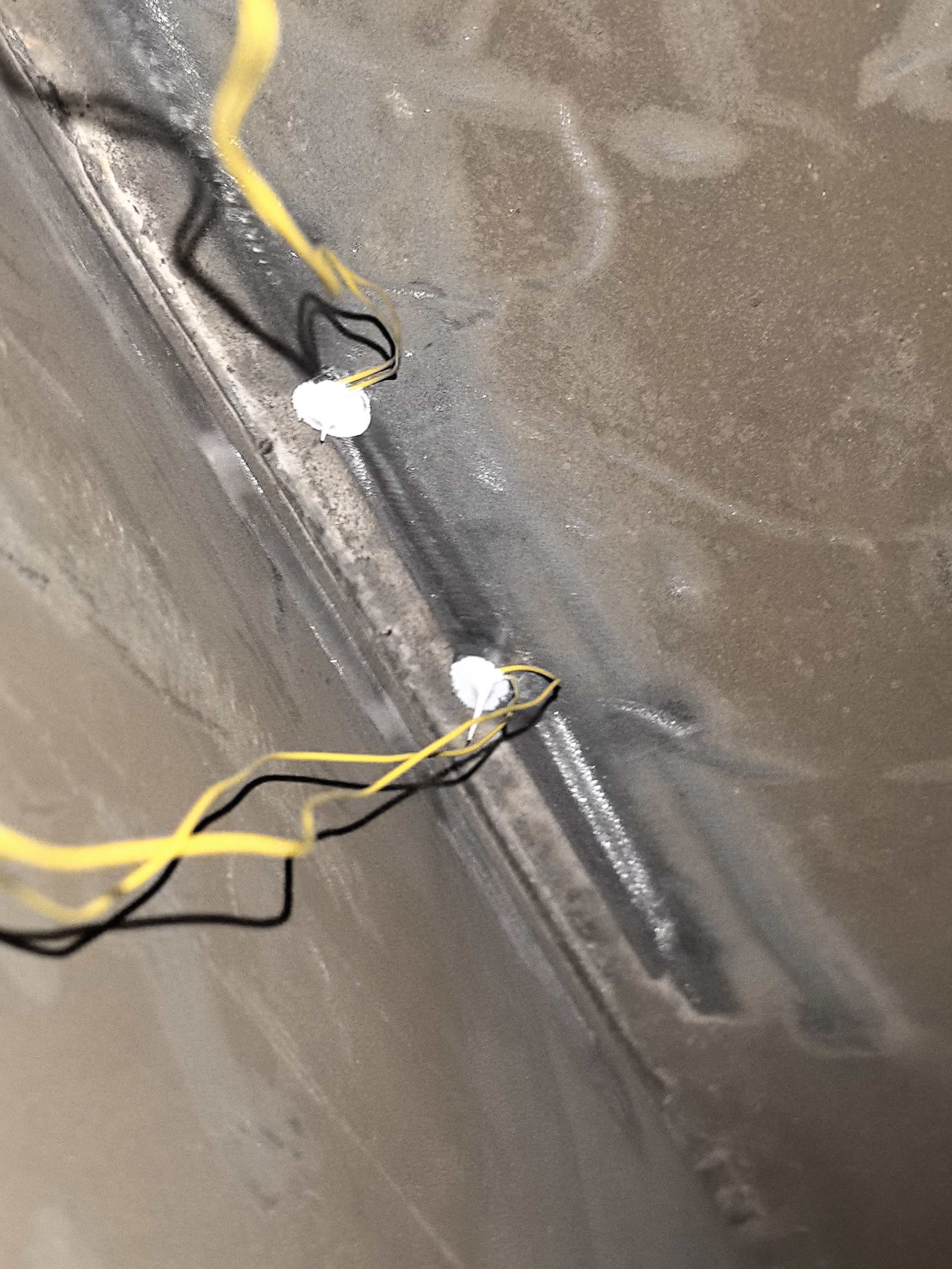Structural monitoring during reinforcement
