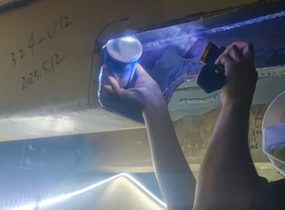 Internal inspection / quality check
