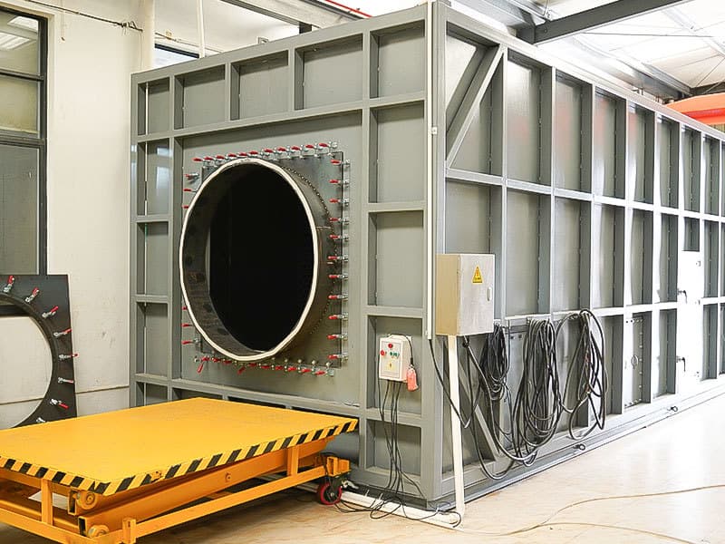 In-house ventilation equipment testing center supporting product development, performance verification and manufacturing quality control.
