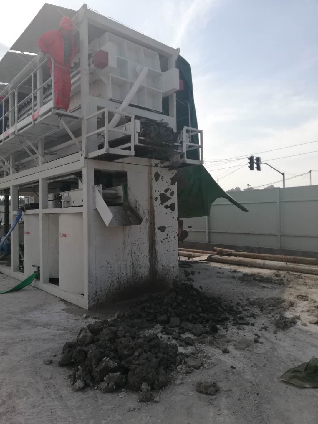 JOZO slurry-water separation equipment used for waste-slurry treatment in urban tunnel construction