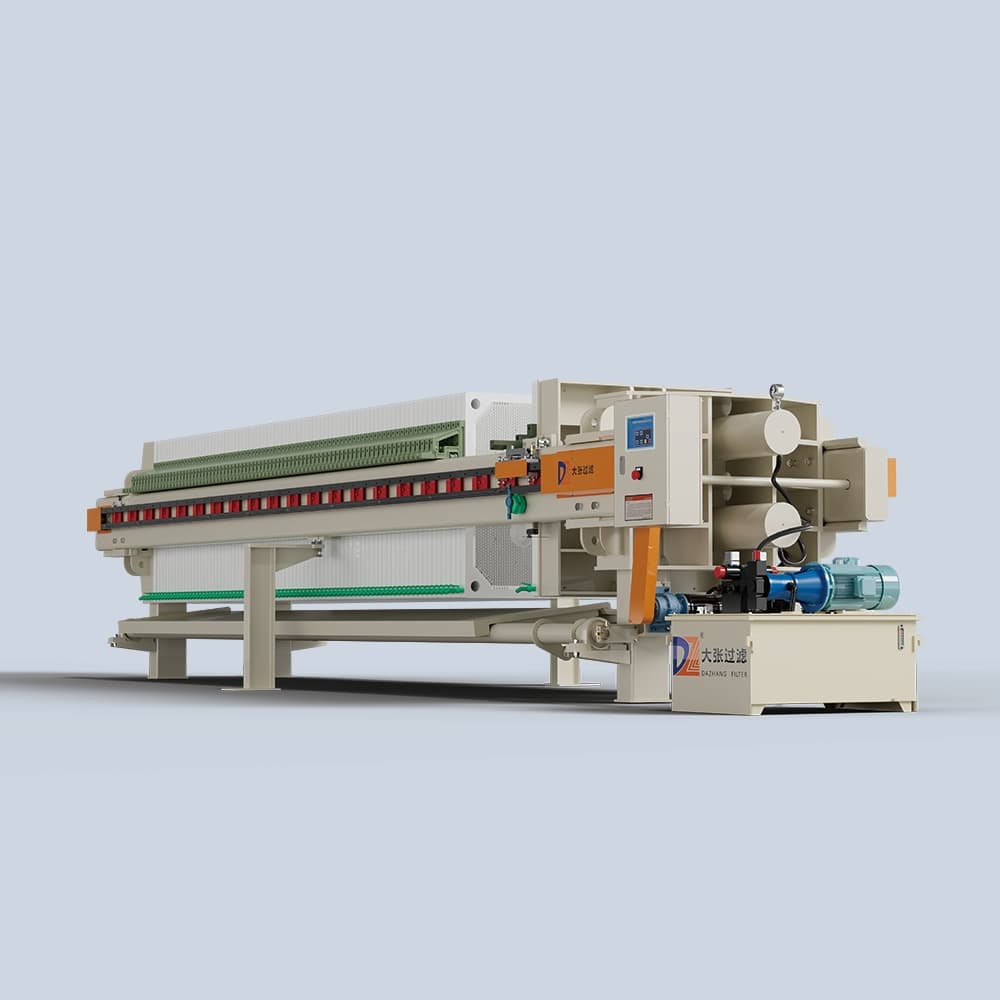 Program-Controlled Automatic Recessed Filter Press image 1