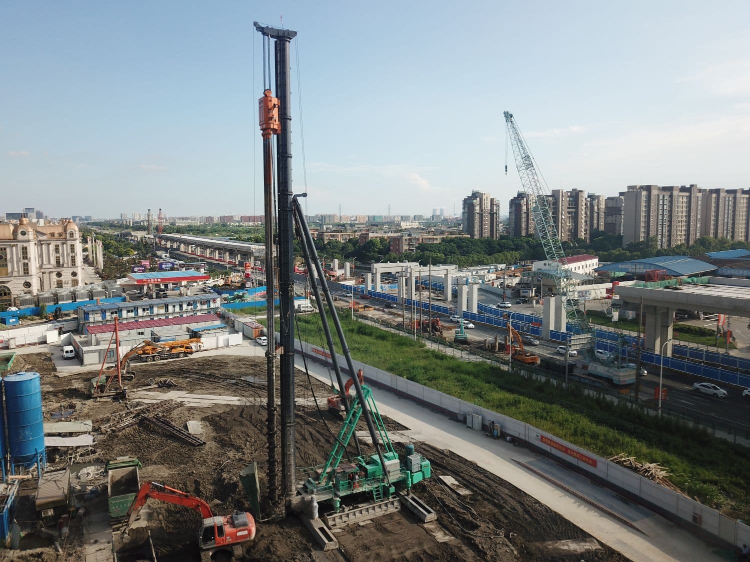 JB160A+ZLD180 Shanghai Sanlin Construction Site