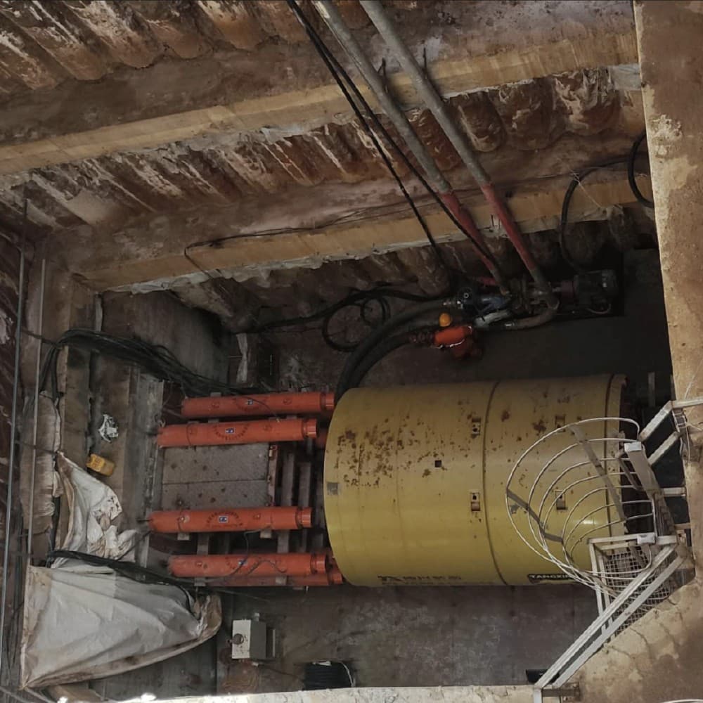 Curved pipe jacking guidance application