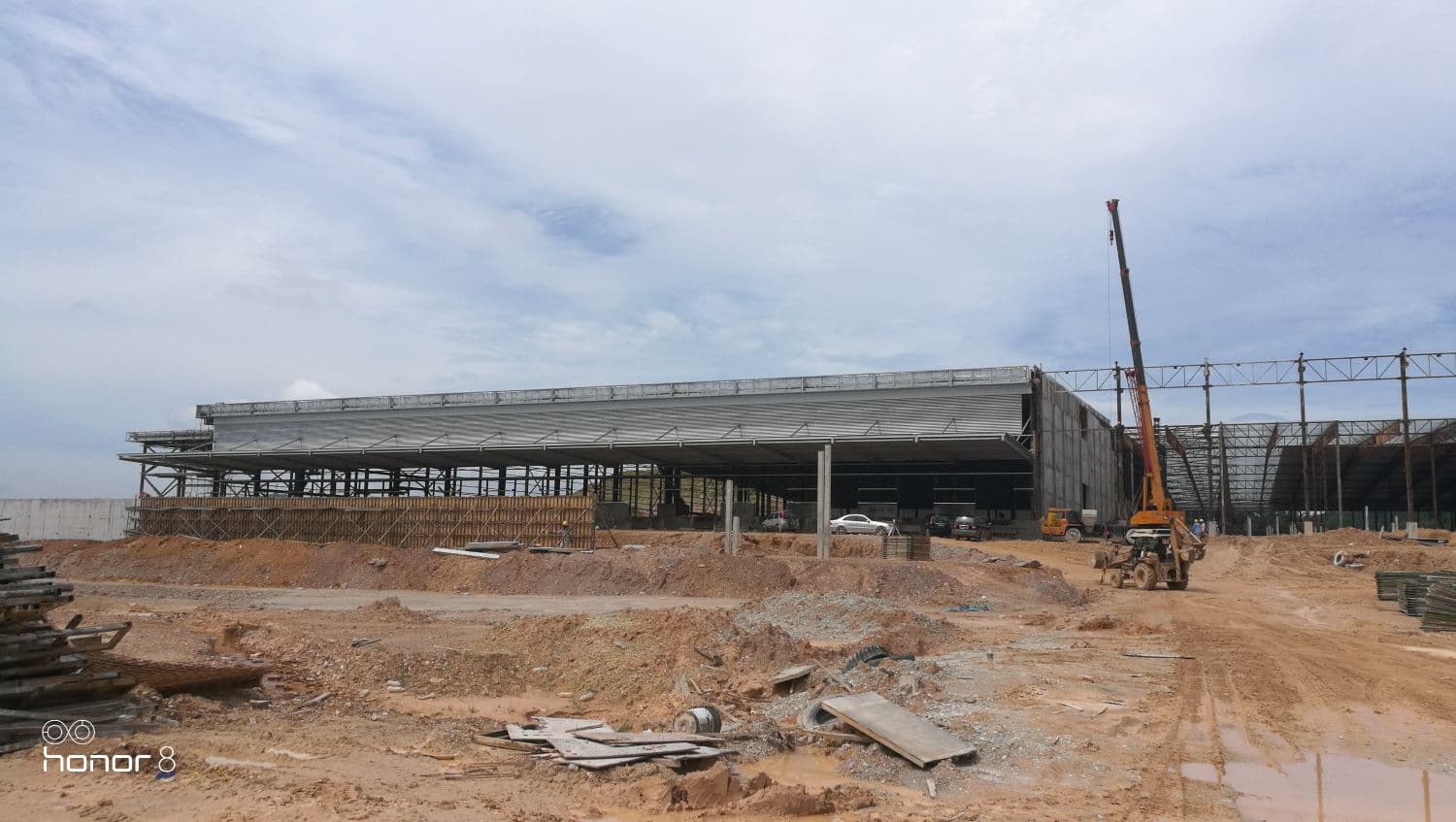 CONTINENTAL TIRE FACTORY  IN MALAYSIA Industry flooring-slab on pile