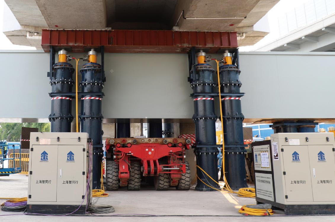 Bridge Jacking, Bearing Replacement and Slope Adjustment Services image