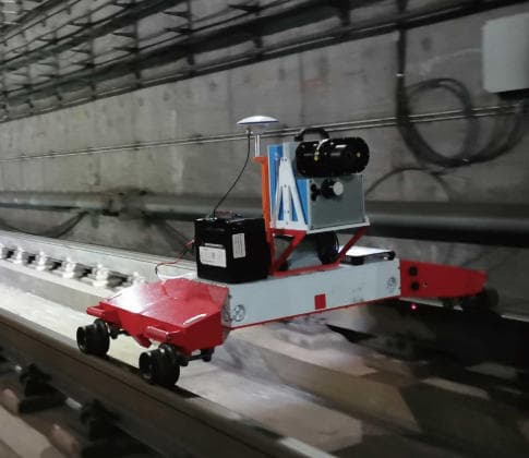3D laser inspection vehicle