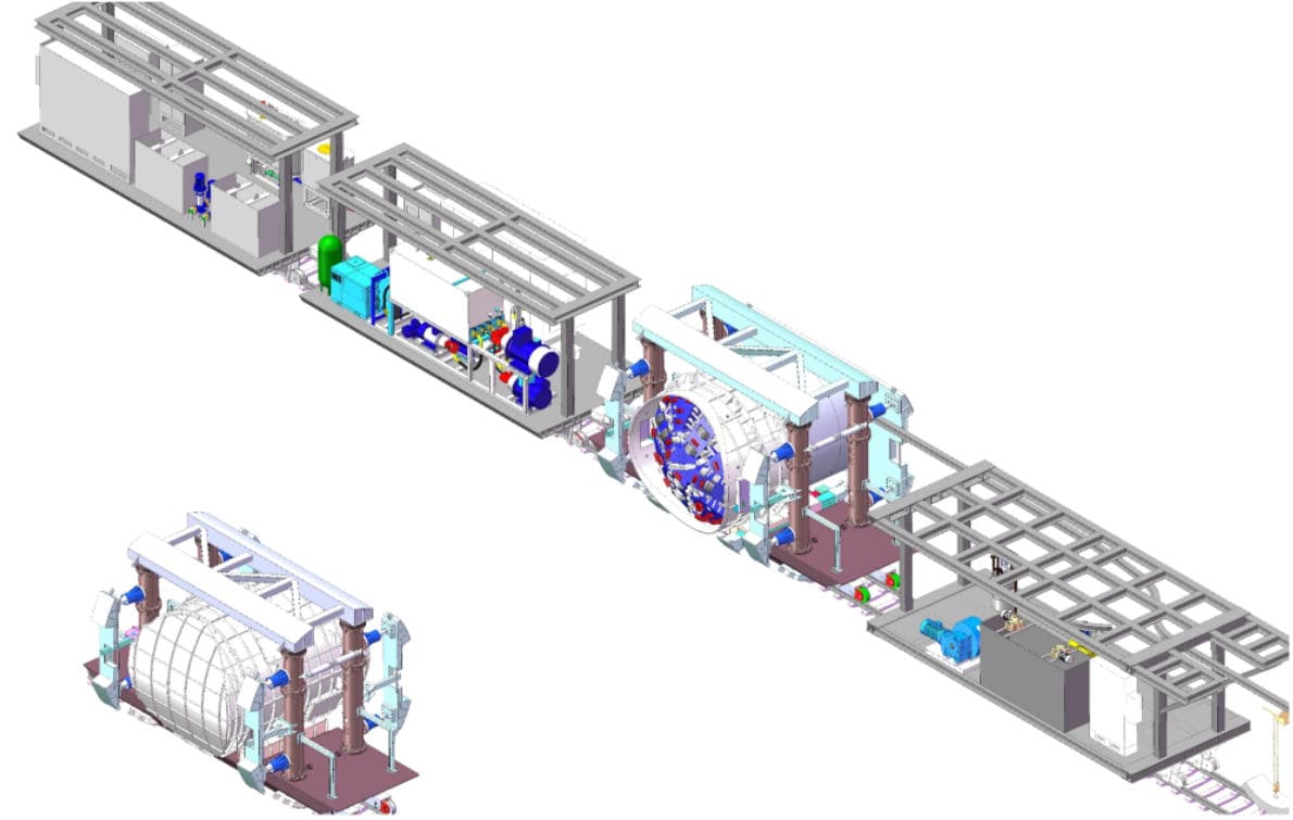 Complete machine design scheme