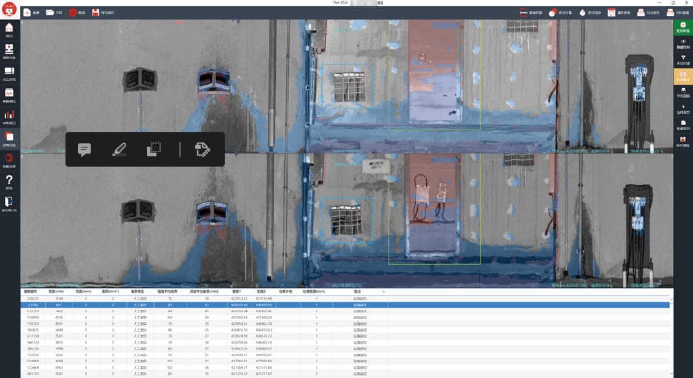 AI image recognition output