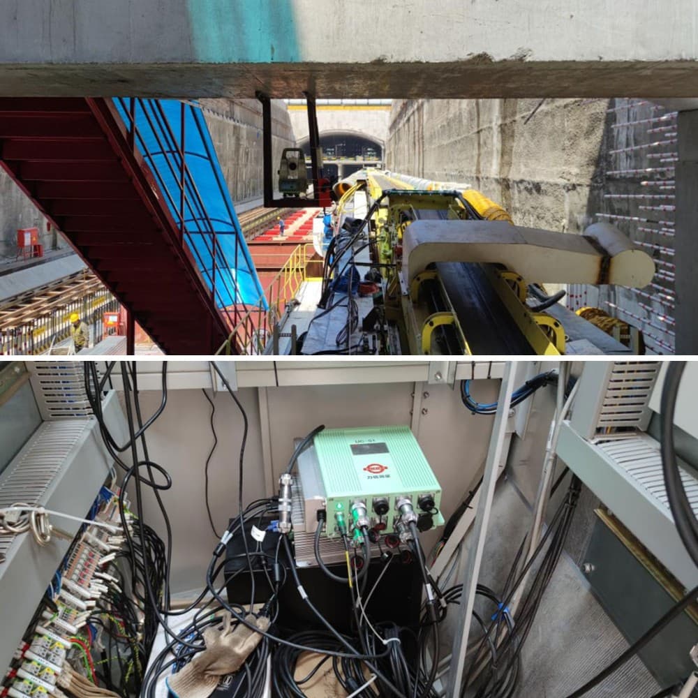 Double-shield TBM guidance application