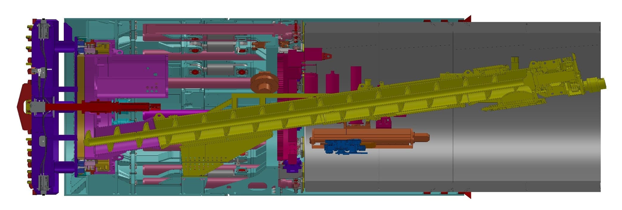 Small-Diameter Shield Tunnelling Machine image 1