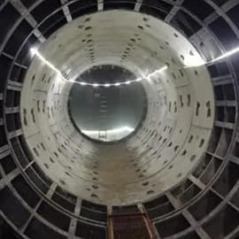 Mechanical-method cross-passage technology image