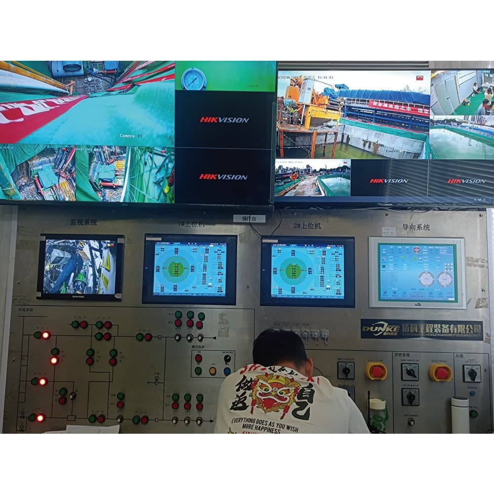 Straight pipe jacking automatic guidance system