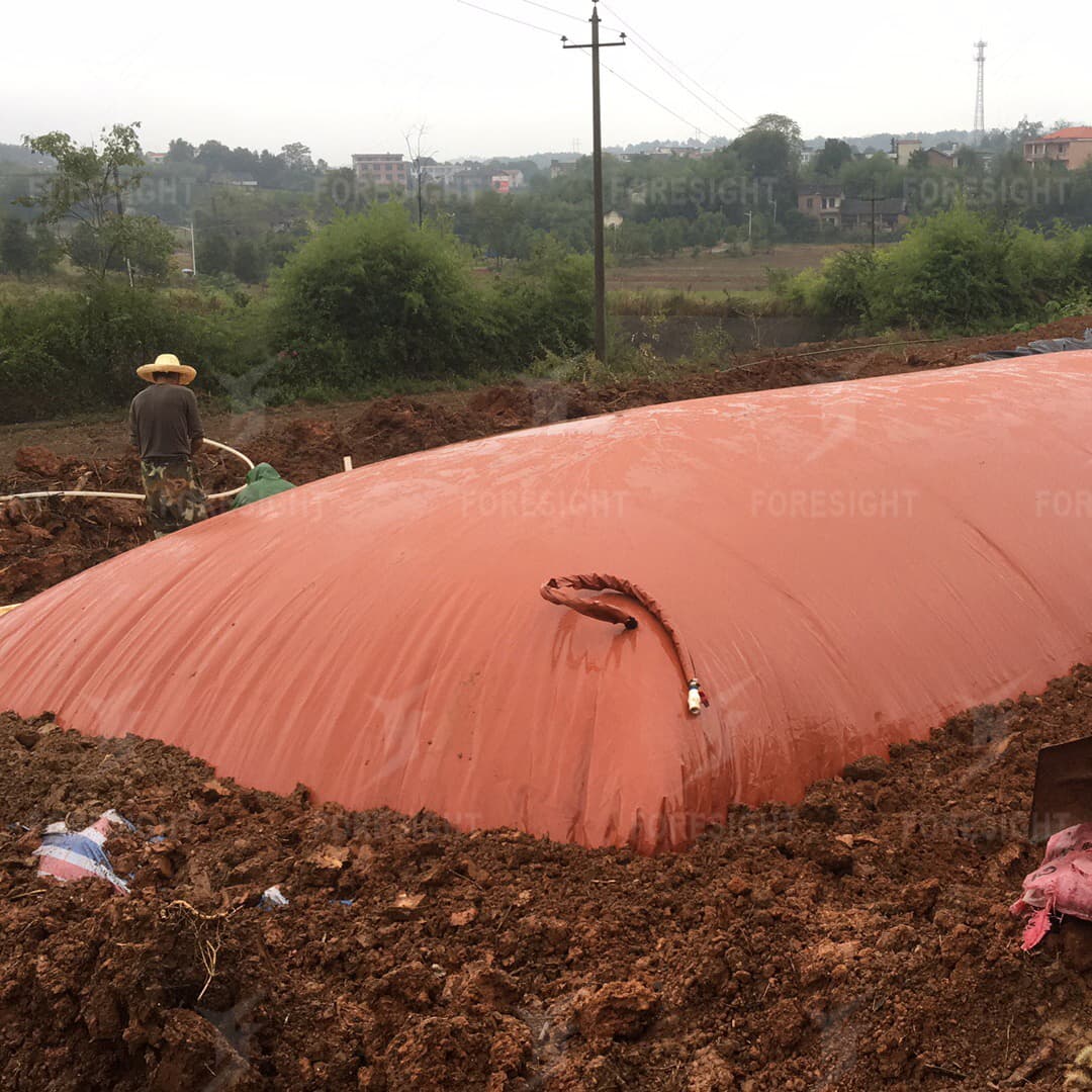 Red Mud Biogas Digester Fabric and Flexible Biogas Digester image 3