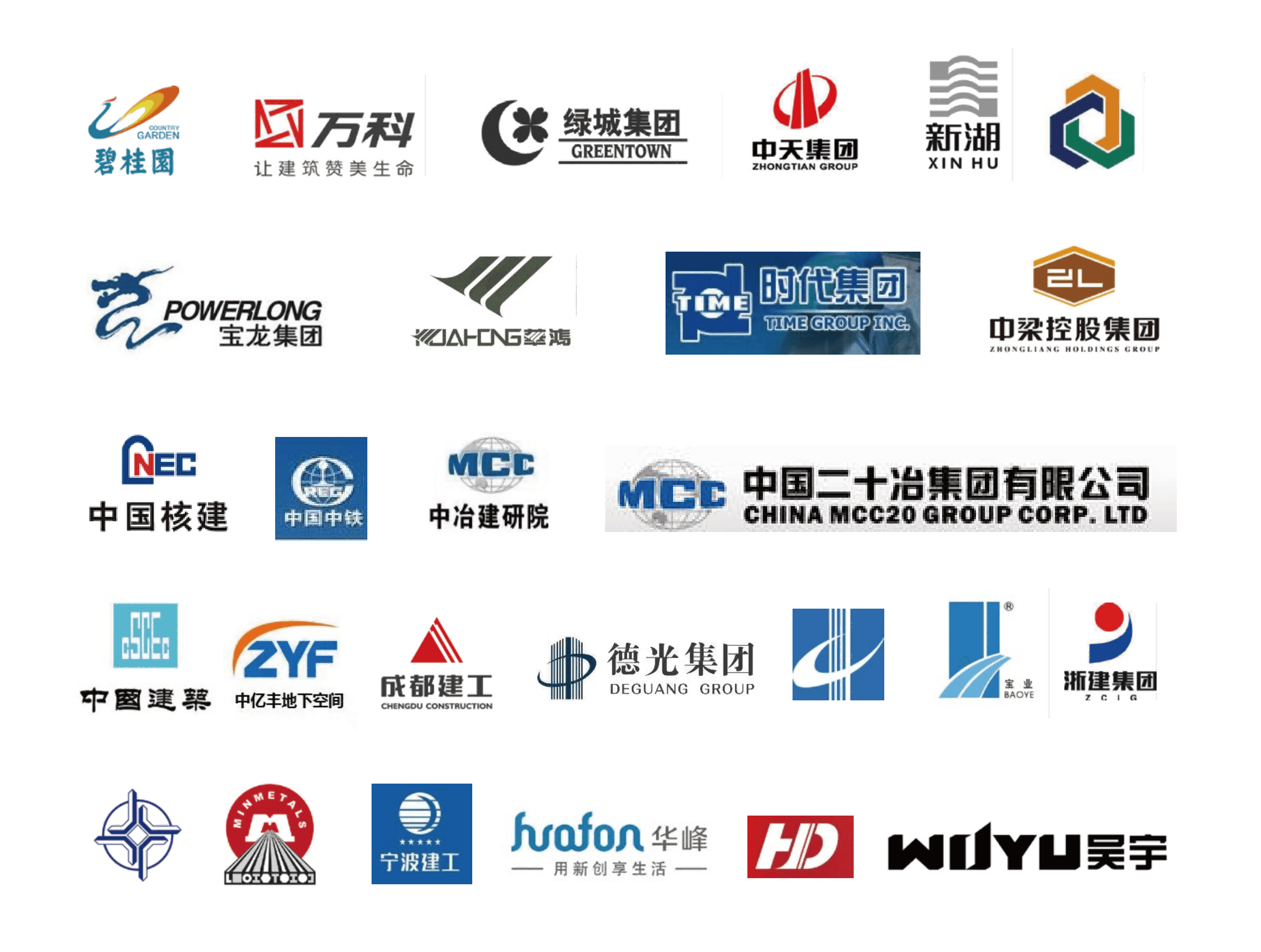 Selected partners
