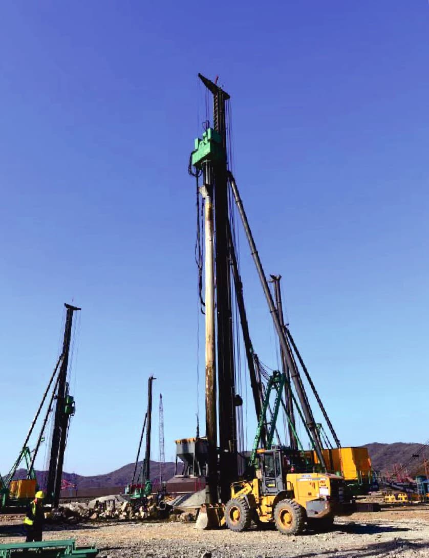 Vibratory Casing for Stone Column and Compacted Sand Pile Ground Improvement at a Zhoushan Port Project