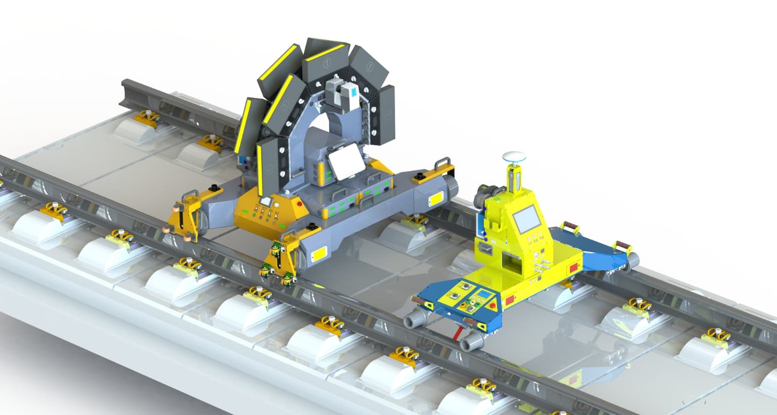 Tunnel inspection vehicle