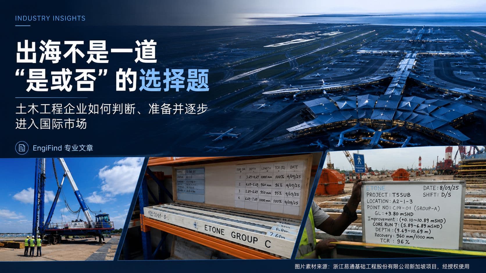 出海不是一道“是或否”的选择题——土木工程企业如何判断、准备并逐步进入国际市场 cover image